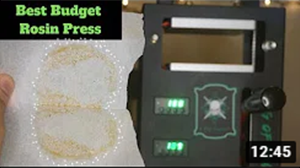 Rosin Press Machine Review //Best Budget Rosin Press KP-1